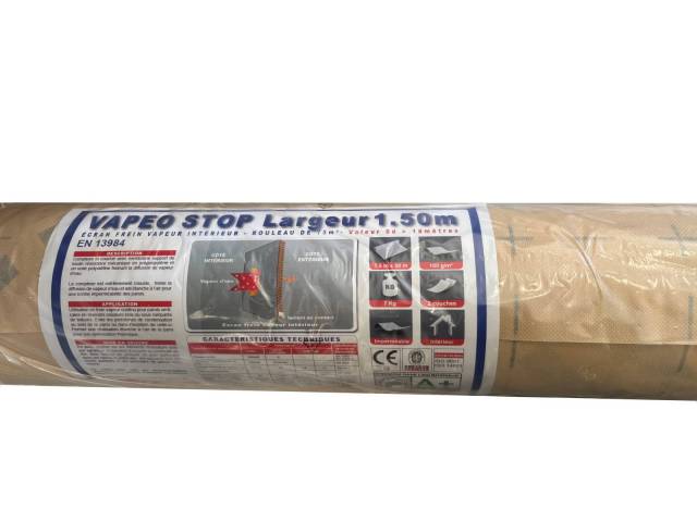 Pare Vapeur individuel 50x1.5m (rouleaux=75m)