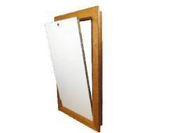 Trappe de visite Verticale Bois 500x600